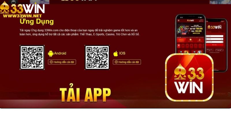 Tính Năng Nổi Bật Của App 33win